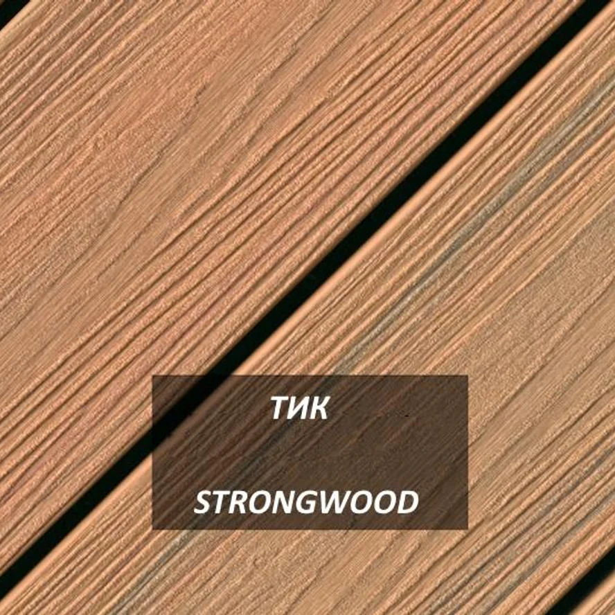 Доска универсальная ДПК StrongWood 3D Тик 12*150*2900 мм
